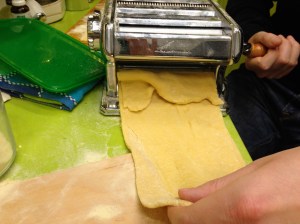 stesura della sfoglia