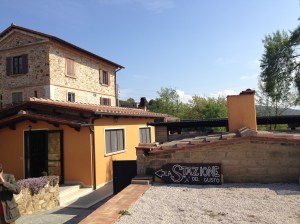 il ristorante in esterno