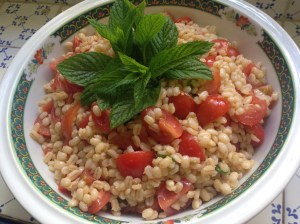 orzo perlato pomodori e menta