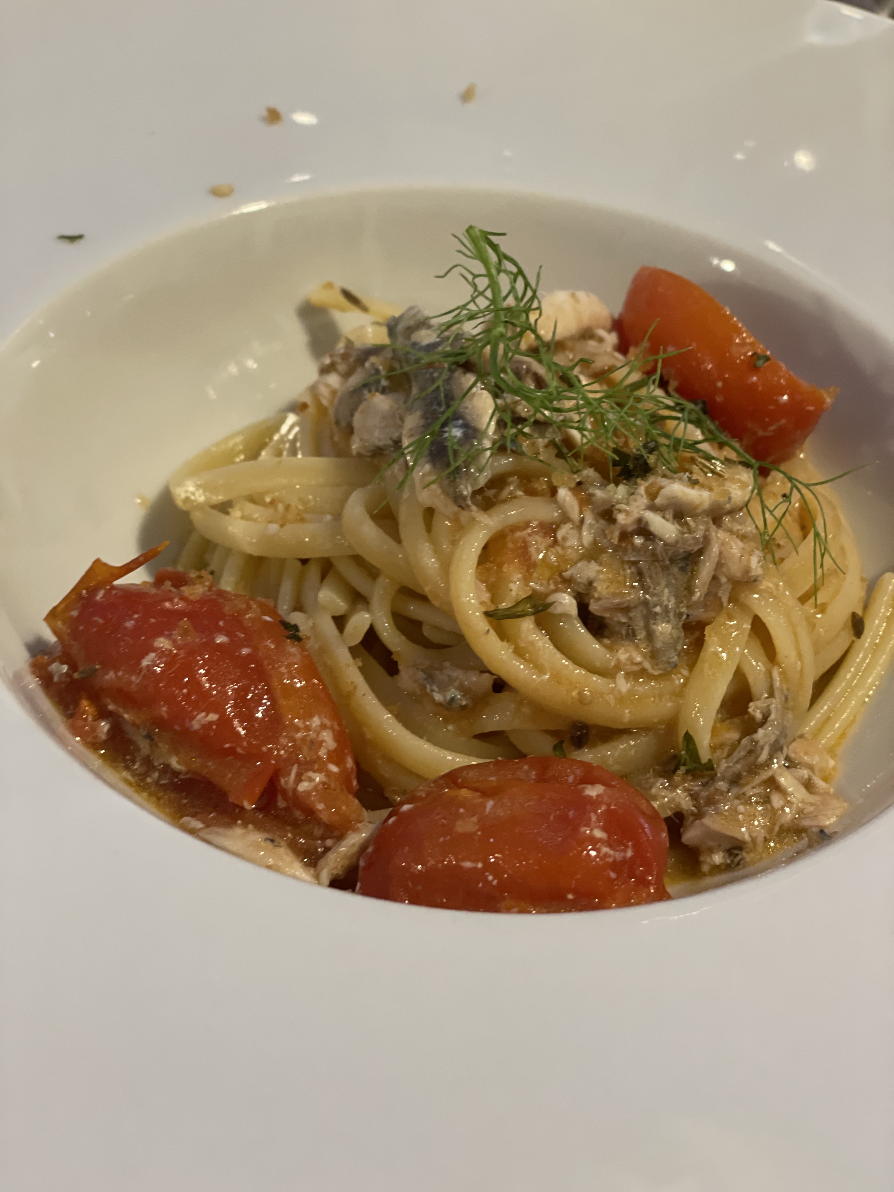 linguine alle alici